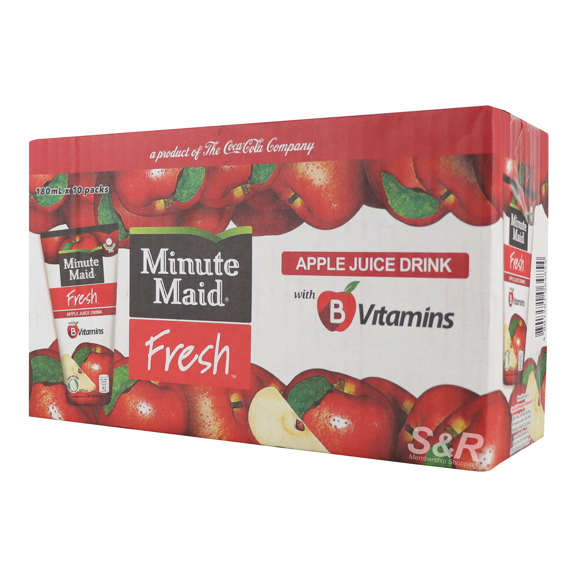 Minute Maid Apple Juice Drink 10pcs